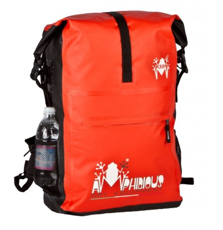 AMPHIBIOUS WATERPROOF BACKPACK OVERLAND 30L RED P/N: ZSF-1030.03