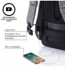 XD DESIGN ANTI-THEFT BACKPACK BOBBY HERO SMALL GREY P/N: P705.702