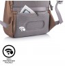 XD DESIGN ANTI-THEFT BACKPACK BOBBY SOFT BROWN P/N: P705.796