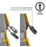 XD DESIGN ANTI-THEFT BACKPACK BOBBY SOFT YELLOW P/N: P705.798
