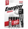 Energizer Max 438144 Battery AAA LR03 4 pcs Eco pack