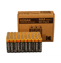 Kodak LR03 AAA Alkaline Batteries x 60 pcs