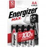 Energizer Max 437642 Battery AA LR6 4 pack Eco
