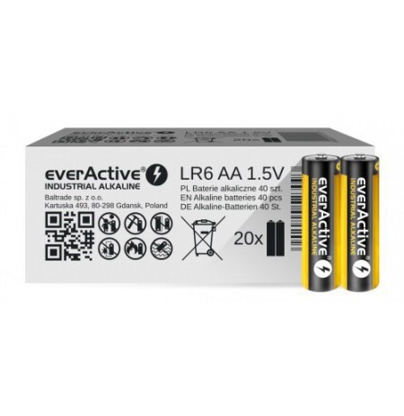 Battery Set AA everActive EVLR6S2IK (40)