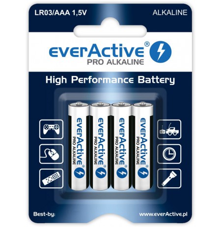 Battery Set alkaline everActive LR034BLPA (4)
