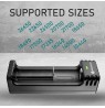 Charger for Cylindrical li-ion Batteries everActive LC-100