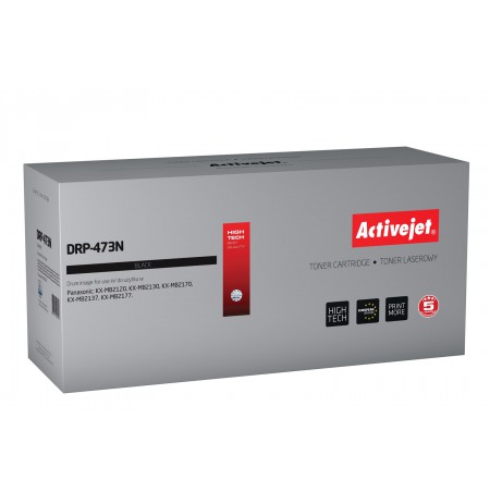 Drum Activejet DRP-473N (replacement Panasonic KXFAT473X, Supreme, 10000 pages, black)