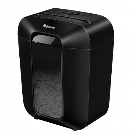 Fellowes Powershred LX45 paper shredder Cross shredding Black