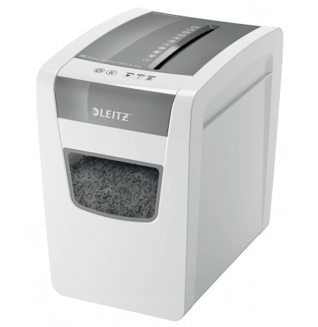Leitz IQ Slim Office P-4 paper shredder Cross shredding 22 cm White