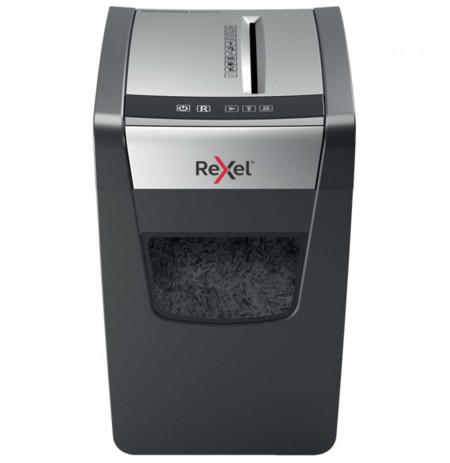 Rexel Momentum X410-SL paper shredder Cross shredding Black, Grey