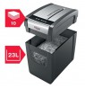 Rexel Momentum X410-SL paper shredder Cross shredding Black, Grey