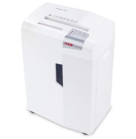 HSM X13 paper shredder Particle-cut shredding 57 dB 4 mm Silver, White