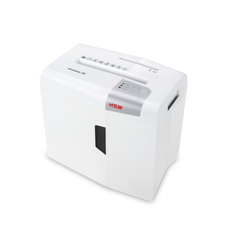 HSM X5 paper shredder Particle-cut shredding 58 dB 22 cm Silver, White