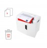 HSM X5 paper shredder Particle-cut shredding 58 dB 22 cm Silver, White