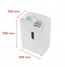 HSM 1033121 paper shredder Particle-cut shredding 57 dB 23 cm White