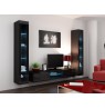 Glass-case VIGO '180' 180/40/30 black/black gloss
