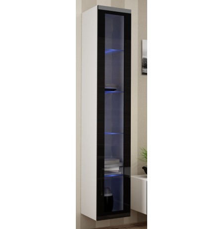 Glass-case VIGO '180' 180/40/30 white/black gloss