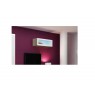 Cabinet VIGO "90" glass 90/35/32 sonoma/white gloss