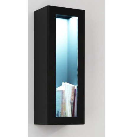 Cabinet VIGO "90" glass 90/35/32 black/black gloss