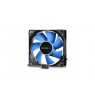 DeepCool ICE EDGE MINI FS V2.0 Processor Air cooler 8 cm Black, Blue, Silver 1 pc(s)