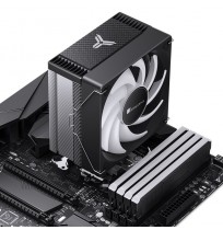 Jonsbo CR-1000 EVO CPU Cooler, RGB - black