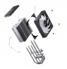 Jonsbo CR-1000 EVO CPU Cooler, RGB - black