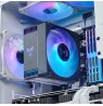 Jonsbo CR-1000 EVO CPU Cooler, RGB - black