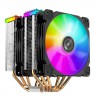 Jonsbo CR-2000 GT CPU Cooler Dual Tower, ARGB - 2x 120mm, black