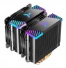 Jonsbo CR-2000 GT CPU Cooler Dual Tower, ARGB - 2x 120mm, black