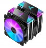Jonsbo CR-2000 GT CPU Cooler Dual Tower, ARGB - 2x 120mm, black