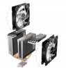Jonsbo CR-2000 GT CPU Cooler Dual Tower, ARGB - 2x 120mm, black
