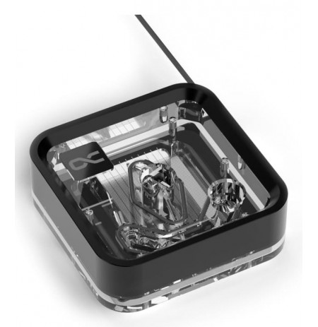 Alphacool Core 1 Aurora LT CPU Cooler, ARGB - Acrylic
