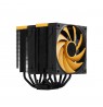 DeepCool AK620 Zero Dark Zoria Processor Air cooler 12 cm Black, Yellow 1 pc(s)