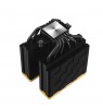 DeepCool AK620 Zero Dark Zoria Processor Air cooler 12 cm Black, Yellow 1 pc(s)