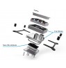 Alphacool Core 1 CPU Cooler - Carbon