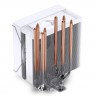 Jonsbo CR-1000 EVO CPU Cooler, ARGB - white