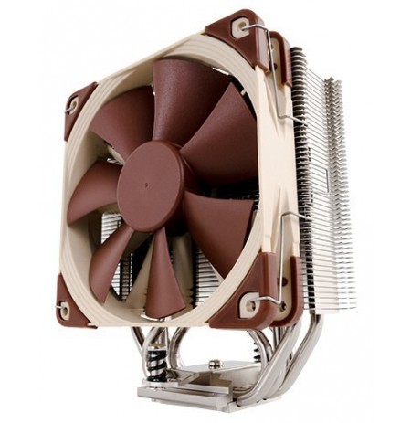 Noctua NH-U12S computer cooling component Processor Cooler 12 cm Brown, Stainless steel