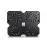 DeepCool MULTI CORE X6 laptop cooling pad 39.6 cm (15.6") Black
