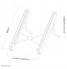Neomounts by Newstar foldable laptop stand