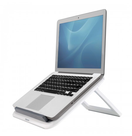 Fellowes Laptop Stand for Desk - I-Spire Quick Lift Adjustable Laptop Stand for the Home and Office - Portable Laptop Stand with