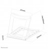 Neomounts foldable laptop stand