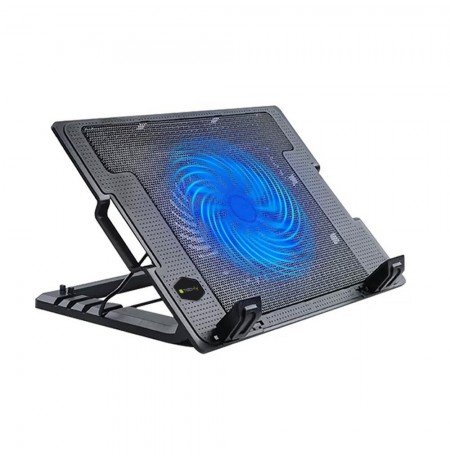 Techly 106244 notebook cooling pad 43.9 cm (17.3") 1200 RPM Black