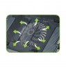 Techly 106244 notebook cooling pad 43.9 cm (17.3") 1200 RPM Black