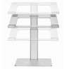 Gembird NBS-D1-02 Height adjustable notebook riser stand, silver