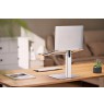 Gembird NBS-D1-02 Height adjustable notebook riser stand, silver