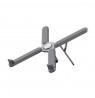 Podstawka pod laptopa Trust MACY FOLDABLE METAL Grey
