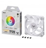 ASUS TUF GAMING TF120 ARGB WHITE EDITION Computer case Air cooler 12 cm 1 pc(s)