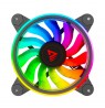 SAVIO FAN-01 4-pack 120mm ARGB fan including controller and remote control