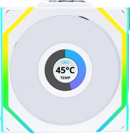 Computer Fan CASE FAN 120MM/G99.12SLLCD1W1W.00 LIAN LI