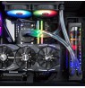 Raijintek EOS 12 RBW ADD Fan, Set of 2 incl. Controller - black, 120mm